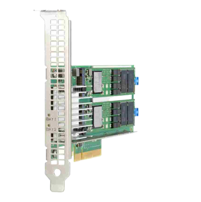HPE P12967-001 NS204i-p x2 Lanes NVMe PCIe3 x8 OS Boot Device F/s